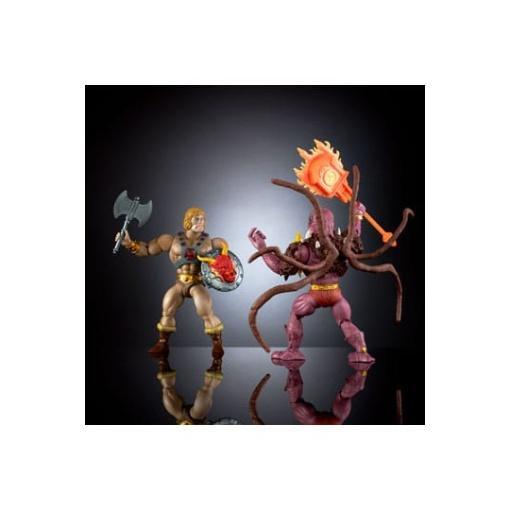 Masters of the Universe x Stranger Things Origins Pack de 2 Figuras He-Man & Vecna 14 cm