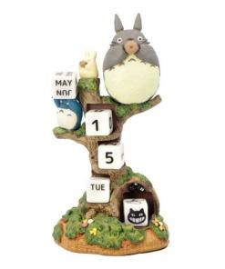 Mi vecino Totoro Estatua Three-wheeler Diorama / Calendar 11 cm