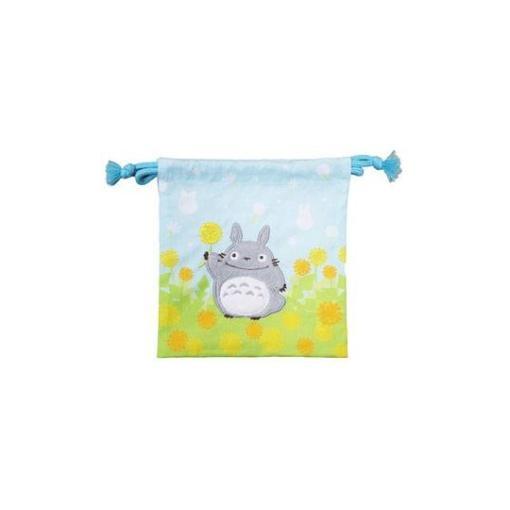 Mi vecino Totoro Saco Marine Totoro with Flowers 20 x 19 cm