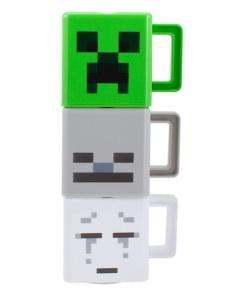 Minecraft: Set of 3 Stacking Mugs