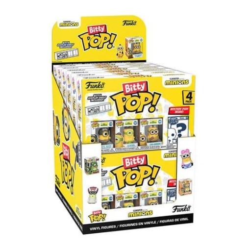 Minions Display de 12 Pack de 4 Figuras Bitty POP! Vinyl 2