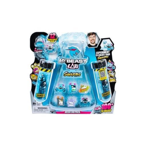 Mr. Beast Lab Swarms pack de 12 Figuras 3 cm Surtido (4)