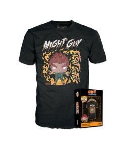 Naruto Boxed Tee Camiseta 8 Gates Guy