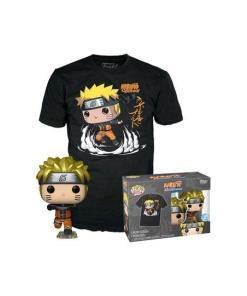 Naruto POP! & Tee Set de Minifigura y Camiseta Naruto Running