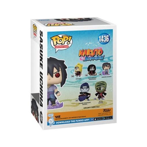 Naruto Pop! Animation Vinyl Figura Sasuke (First Susano'o) 9 cm