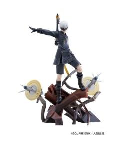 NieR:Automata Ver1.1a Estatua PVC 1/7 YoRHa No. 9 Type S Covering Fire 31 cm