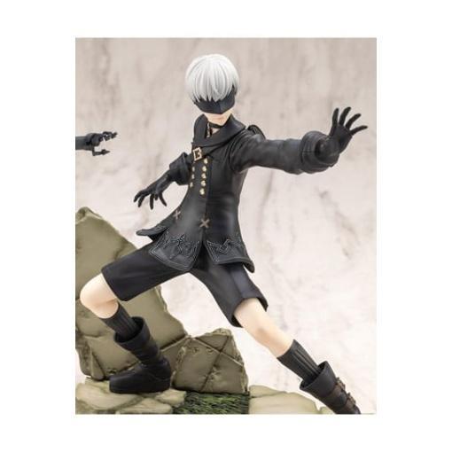 Nier:Automata Ver. 1.1a Estatua PVC ARTFX J 1/8 9S 18 cm