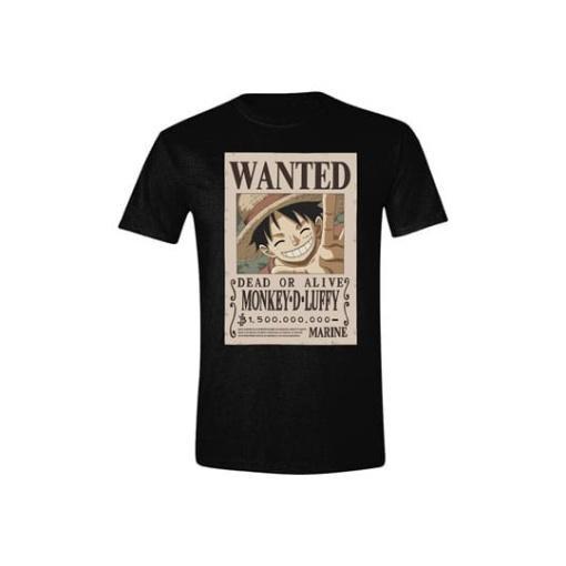 One Piece Camiseta Luffy Wanted