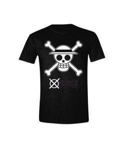 One Piece Camiseta Skull Black & White