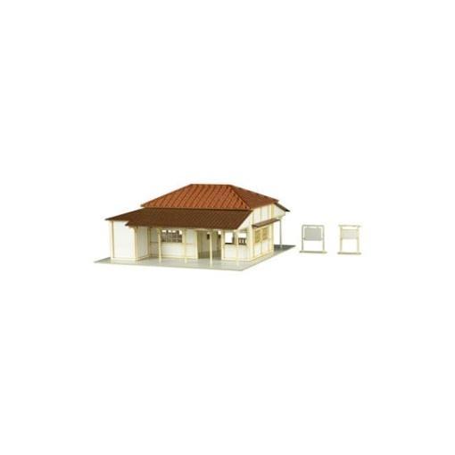 Original Character Anitecture Paper Model Kit 1/150 Station (Kominato Railway) 3 cm