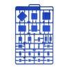 Original Character Plastic Model Kit 1/80 Pop Another World Series Relay box/Cubicle Blue 3 cm