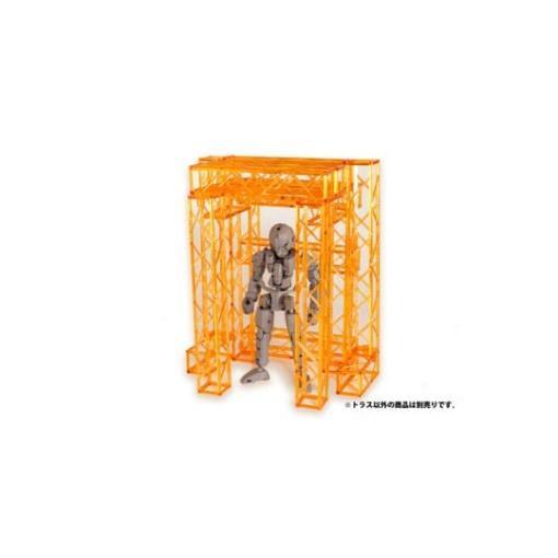 Original Character Plastic Model Kit Pop Accessory01 Truss clear Orange Ver. 15 cm