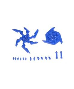 Original Character Plastic Model Kit Pop Series08: Gimic knife2 Blue 4 cm