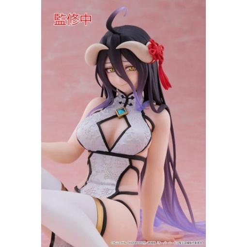 Overlord Estatua PVC Desktop Cute Figure Albedo Chinese Dress Ver. 13 cm