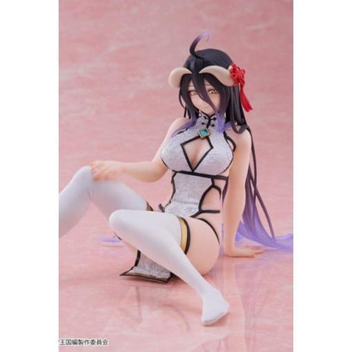 Overlord Estatua PVC Desktop Cute Figure Albedo Chinese Dress Ver. 13 cm