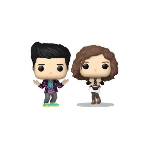 Parks and Rec 15th Anniversary Pack de 2 POP! Animation Vinyl Figuras Jean-Ralphio & Mona-Lisa 9 cm