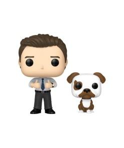 Parks and Recreation 15th Anniversary Figura POP & Buddy! Vinyl Chris&Champion 9 cm