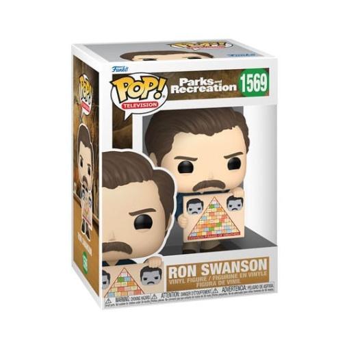 Parks and Recreation 15th Anniversary POP! TV Vinyl Figura Ron 9 cm