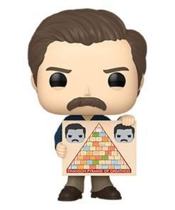 Parks and Recreation 15th Anniversary POP! TV Vinyl Figura Ron 9 cm