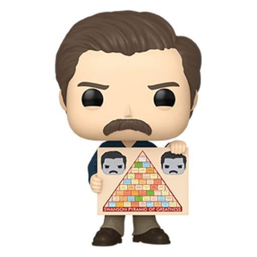 Parks and Recreation 15th Anniversary POP! TV Vinyl Figura Ron 9 cm