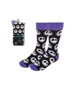 Pesadilla antes de Navidad Calcetines Jack´s Face Purple 38-45