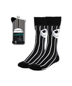 Pesadilla antes de Navidad Calcetines Jack´s Face Stripes 38-45