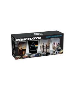 Pink Floyd: Album Covers 16 oz Glass 4 Pack Pint Glasses