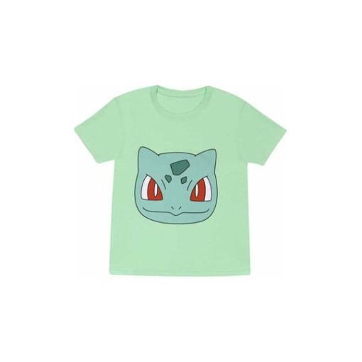 Pokemon Camiseta Bulbasaur Face