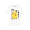 Pokemon Camiseta White Pikachu