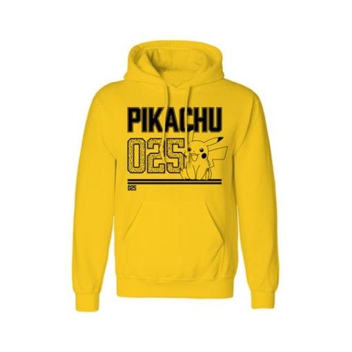 Pokemon Sudadera capucha Pikachu Line Art