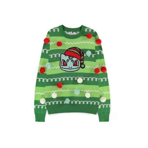 Pokemon Sweatshirt Christmas Jumper Bulbasaur