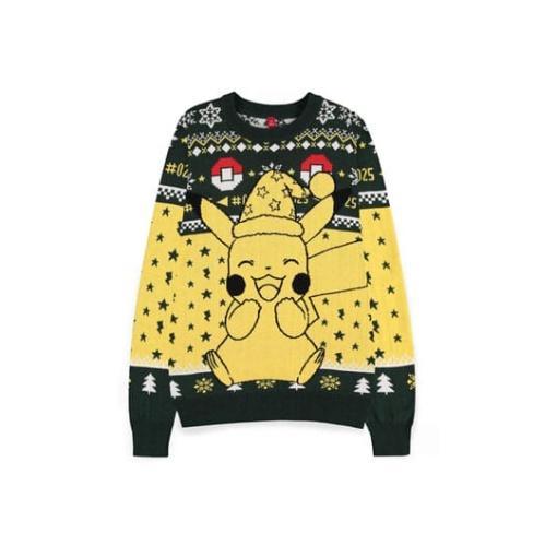 Pokemon Sweatshirt Christmas Jumper Pikachu