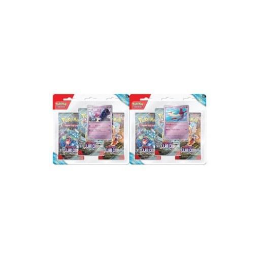 Pokémon TCG Scarlet & Violet 07 Pack de 3 Sobres Blister *INGLÉS* Set (2)