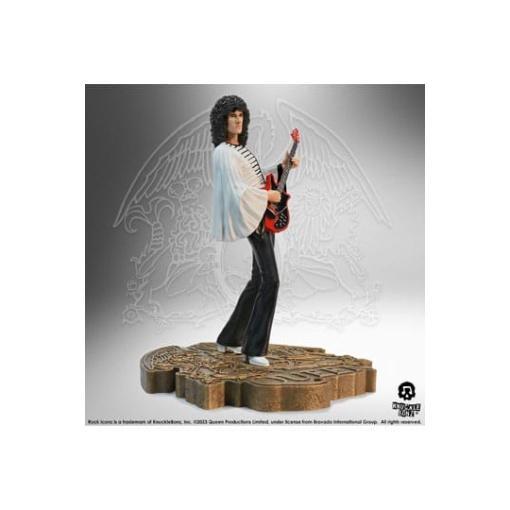 Queen Estatua Rock Iconz Brian May II (Sheer Heart Attack Era) 23 cm