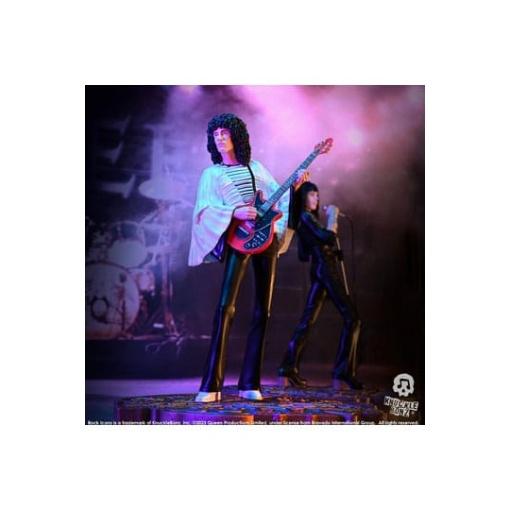 Queen Estatua Rock Iconz Brian May II (Sheer Heart Attack Era) 23 cm