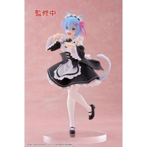 Re:Zero Starting Life in Another World Coreful Estatua PVC Rem Cat Maid Ver.