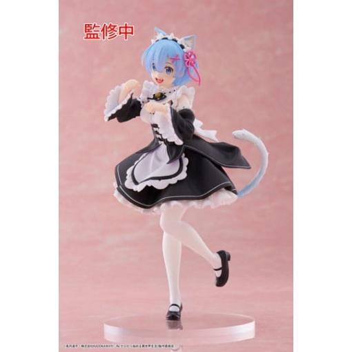 Re:Zero Starting Life in Another World Coreful Estatua PVC Rem Cat Maid Ver.