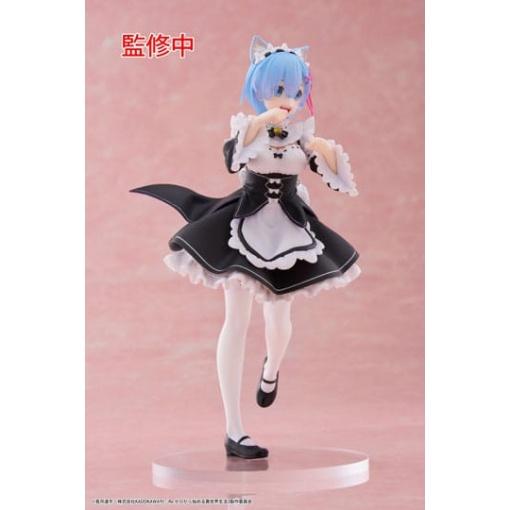 Re:Zero Starting Life in Another World Coreful Estatua PVC Rem Cat Maid Ver.