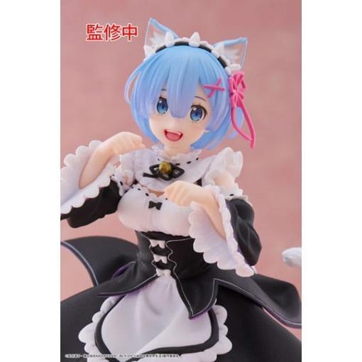 Re:Zero Starting Life in Another World Coreful Estatua PVC Rem Cat Maid Ver.