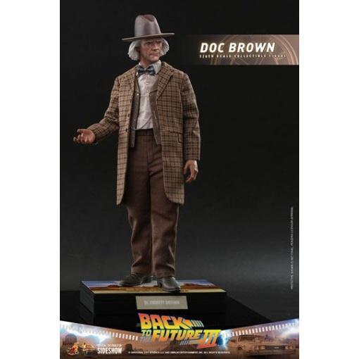 Regreso al futuro III Figura Movie Masterpiece 1/6 Doc Brown 32 cm