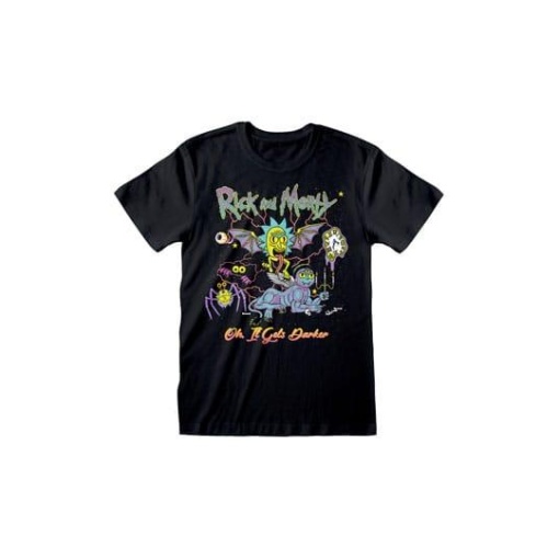 Rick and Morty Camiseta Oh It Gets Darker