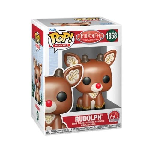 Rudolph the Red-Nosed Reindeer Figura POP! Movies Vinyl Rudolph sitting 9 cm