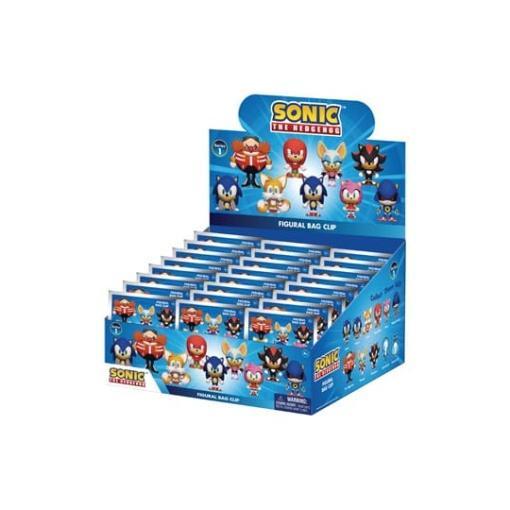 Sonic - The Hedgehog Colgantes PVC Series 1 Expositor (24)