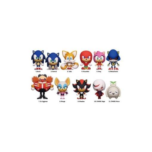 Sonic - The Hedgehog Colgantes PVC Series 1 Expositor (24)