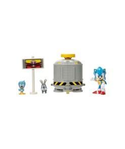 Sonic - The Hedgehog Diorama playset Level Clear 6 cm
