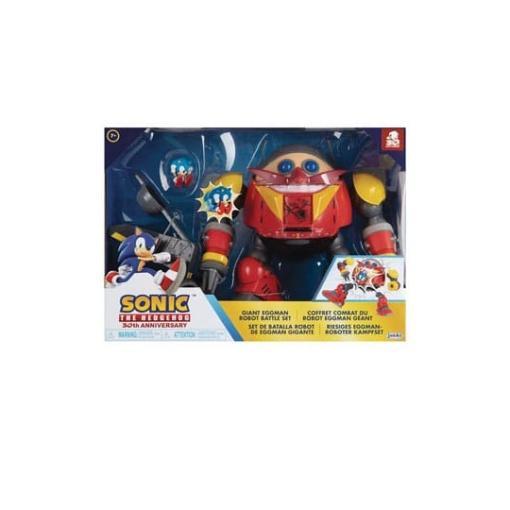 Sonic - The Hedgehog playset Giant Eggman Robot Battle Set