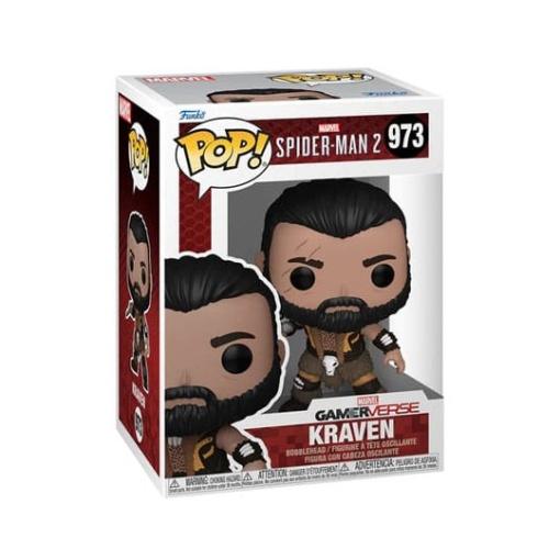 Spider-Man 2 POP! Games Vinyl Figura Kraven 9 cm - Embalaje dañado