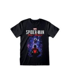 Spider-Man Miles Morales Video Game Camiseta City Overwatch