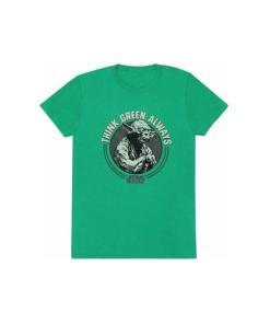 Star Wars Camiseta Yoda Think Green