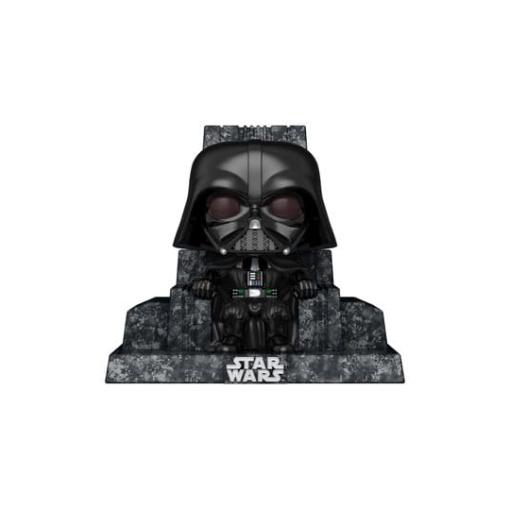 Star Wars: Dark Side POP! Deluxe Vinyl Figura Vader Throne 9 cm